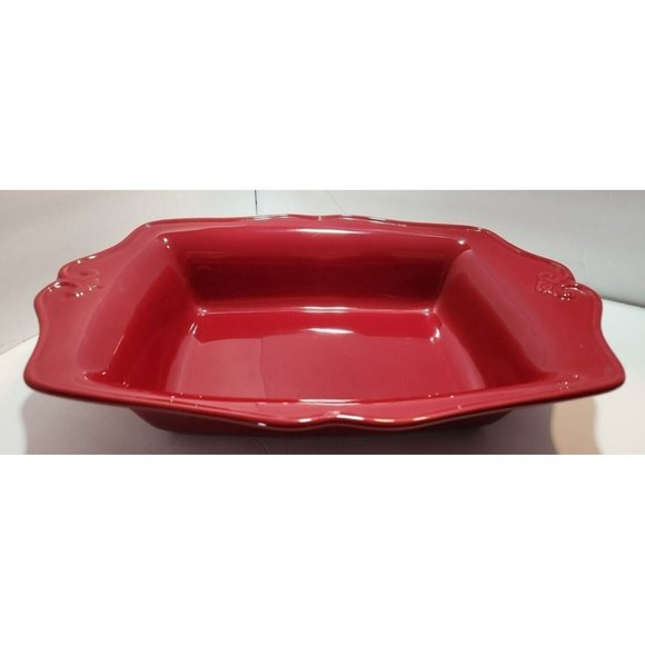 Princess House Pavillion Berry Deep Dish Rectangular Baking Dish - Picture 1 of 16
